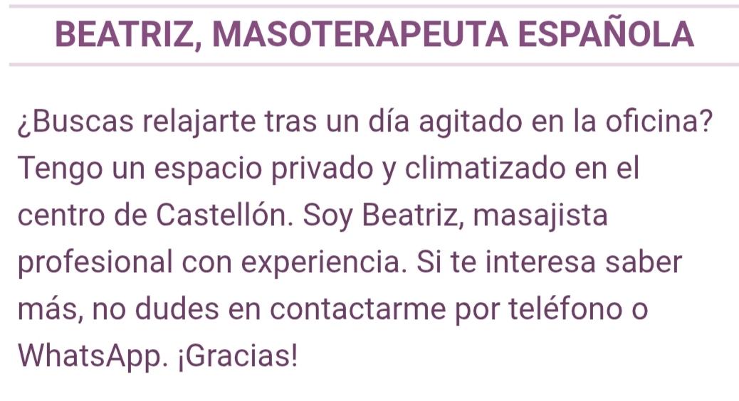 Chica busca chico en Castellón: 