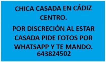 643824502: Chica busca chico en Cádiz