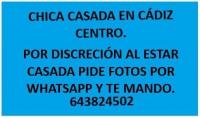 643824502: Chica busca chico en Cádiz